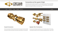 Desktop Screenshot of centerpin.com