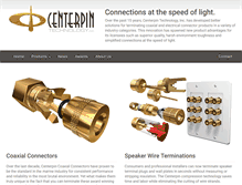 Tablet Screenshot of centerpin.com